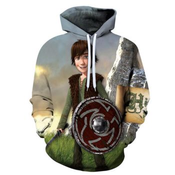 How To Train Your Dragon 3D Printed Hoodies &#8211; Fashion Hooded Sweatshirts
