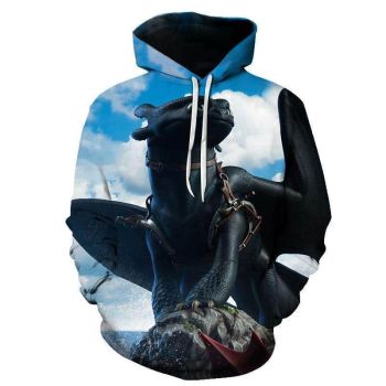 How to Train Your Dragon Hoody Sweatshirt &#8211; Cartoon 3D Print Hoodies