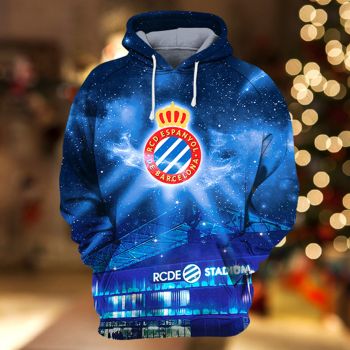 Pretty Blue Lighting Pattern Lighting Hoodie