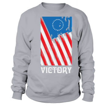 4th July American Flag (5) Sweatshirt