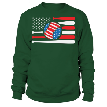 4th of July American Flag Sweatshirt