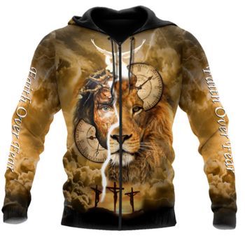 Vintage  Yellow Tiger Pattern Animals Zip-Up Hoodie