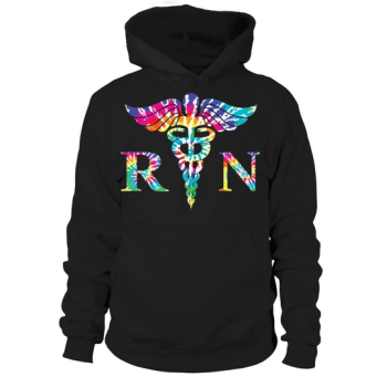 Lovely RN registered nurse tie Hoodies