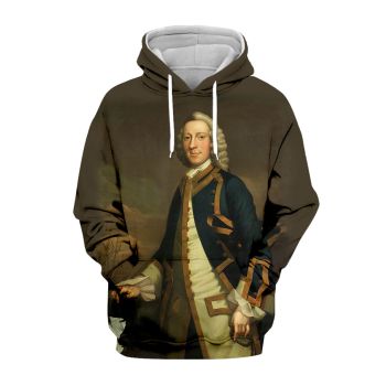 Popular Brown Headshot Pattern Headshot Hoodie