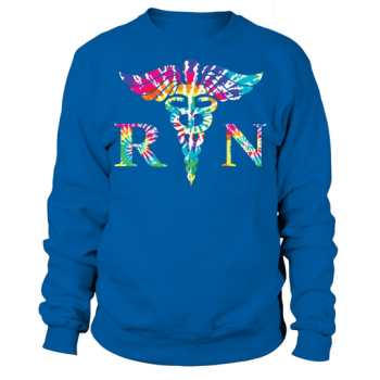 Lovely RN registered nurse tie Sweatshirt