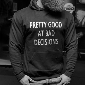 Precious And Cute Black Alphabet Pattern Alphabet Hoodie