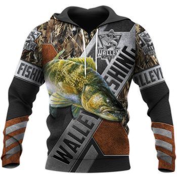 Precious And Cute Yellow Black Fish Pattern Animals Hoodie