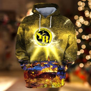 Street Style Yellow Lighting Pattern Lighting Hoodie