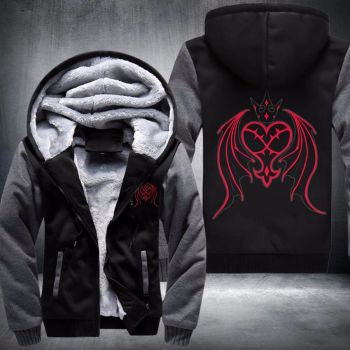 Kingdom Hearts Hoodies &#8211; Heartless Fleece Winter Warm Jacket