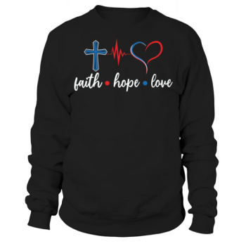 Nurse Faith Hope Love Sweatshirt