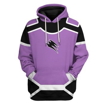 Popular Purple Totem Pattern Indians Hoodie