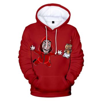 La casa de papel Salvador Dali Mask Sweatshirts Hoodie