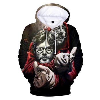 La casa de papel Salvador Dali Mask Sweatshirts Hoodie
