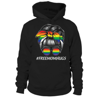 Women Free Mom Hugs Messy Hoodies