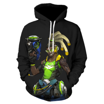 Watchmen 2 Lucio- Black Cartoon Unisex Hoodie