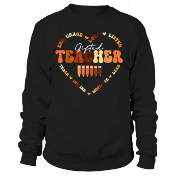 Back to School Black History Month Gifted Teacher Sweatshirt