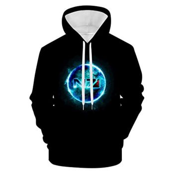 Mass Effect Hoodie &#8211; N7 3D Print Hooded Pullover Sweatshirt