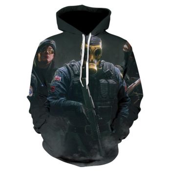 Mass Effect Rainbow Six Siege Hoodie &#8211; Hooded Pullover