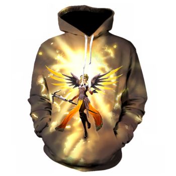 Overwatch  Mercy Unisex Hoodie