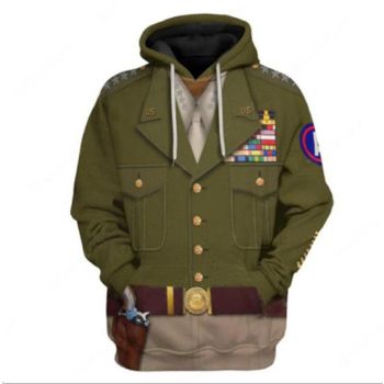 Popular Green Belt Pattern Animals Hoodie