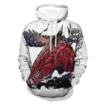 Monster Hunter World Hoodies &#8211; 3D Print Casual Pullover