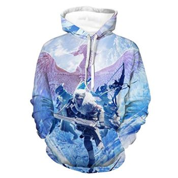 Monster Hunter World Hoodies &#8211; 3D Print Casual Pullover