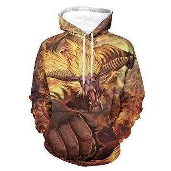 Monster Hunter World Hoodies &#8211; Rajang 3D Print Casual Pullover
