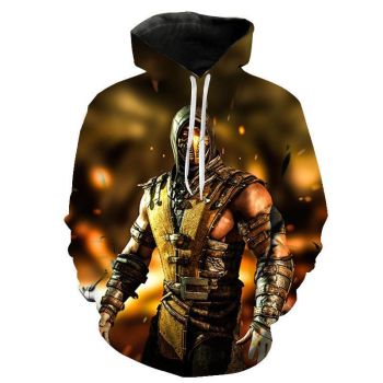 Mortal Kombat Hoodies &#8211; Game Streetwear 3D Print Pullover