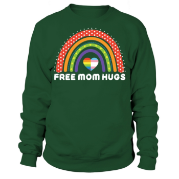 Women Free Mom Hugs LGBT Sweatshirt