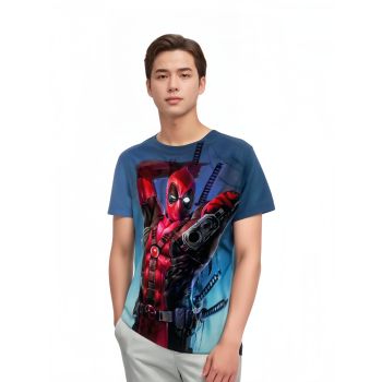 Daredevil Love Spider-man Man Shirt - Unite with the Web-Slinger in Blue