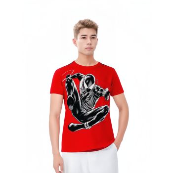 Arachnid Hero: The Scarlet Spider-man Logo T-Shirt