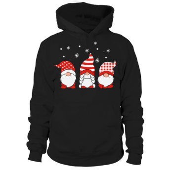 Christmas Object Gnomes With Santa Hoodies