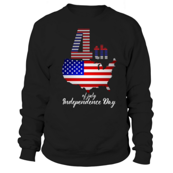 4th of July Independence Day Sweatshirt