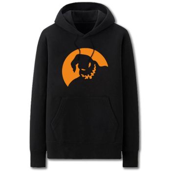 Nightmare Before Christmas Hoodies &#8211; Solid Color Oogie Boogie Man Terrible Fleece Hoodie