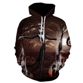 Nightmare Before Christmas Jack Hoodies &#8211; Nightmare Before Christmas Hoodies &#8211; Jack Ugly Christmas Hoodie