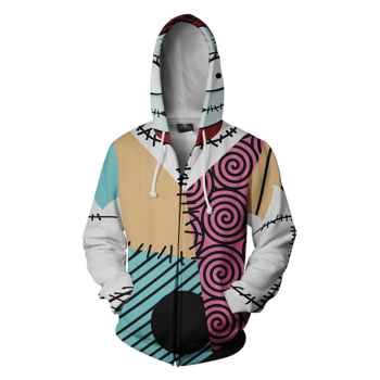 Nightmare Before Christmas Sally Hoodies &#8211; Nightmare Before Christmas Hoodies &#8211; Sally Couple Zip Up Hoodie