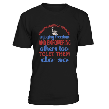 Independence means enjoying freedom and empowering others to do the same.