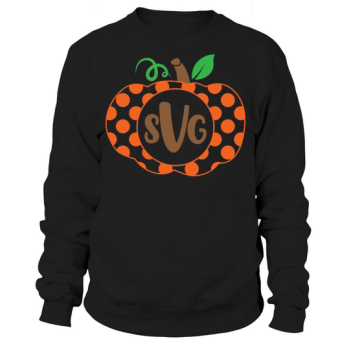 Pumpkin Monogram (10) Sweatshirt