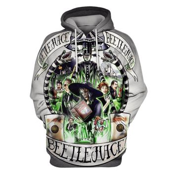 Elegance Grey Snake Pattern Astronauts Hoodie