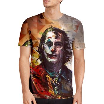 Colorful Sexy And Slimming Clowns Pattern 3D Printed T-Shirto