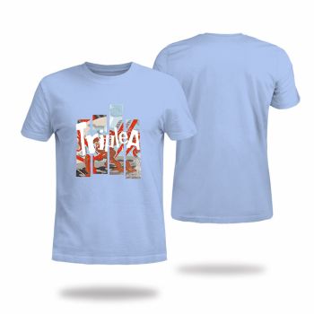 White Sexy And Slimming Alphabet tripleA Pattern 3D Printed T-Shirto