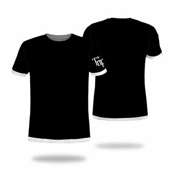 White Gorgeous And Extraordinary Alphabet Pattern 3D Printed T-Shirto