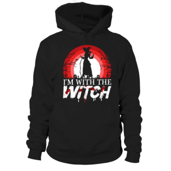 Im With The Witch Happy Halloween 2022 Hoodies