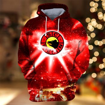 Popular Reed Lighting Pattern Lighting Hoodie