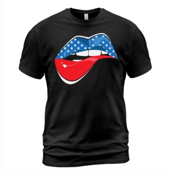 Sexy Lips Independence Day 4th of July