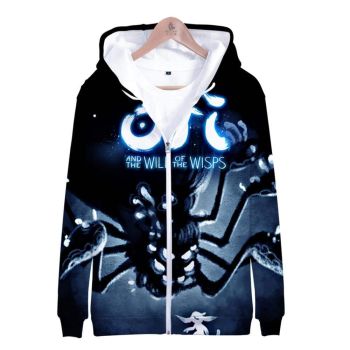 Ori and the Will of the Wisps 3D Printed Zipper Hoodies