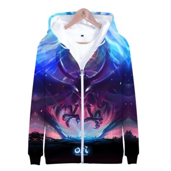 Ori and the Will of the Wisps 3D Printed Zipper Hoodies