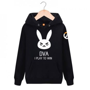 Overwatch D.va Hoodies &#8211; Pullover Black  Hoodie