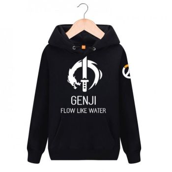 Overwatch Genji Hoodies &#8211; Pullover Black Hoodie