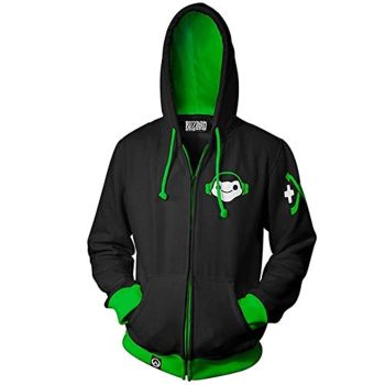 Overwatch Hoodie &#8211; DJ Lúcio Correia Dos Santos Hooded Sweatshirt Zipper Jacket
